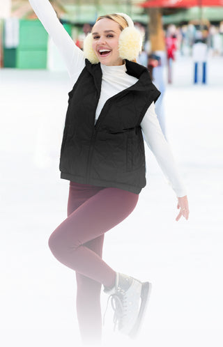 A girl ice skating, new year new moves Explore new in 