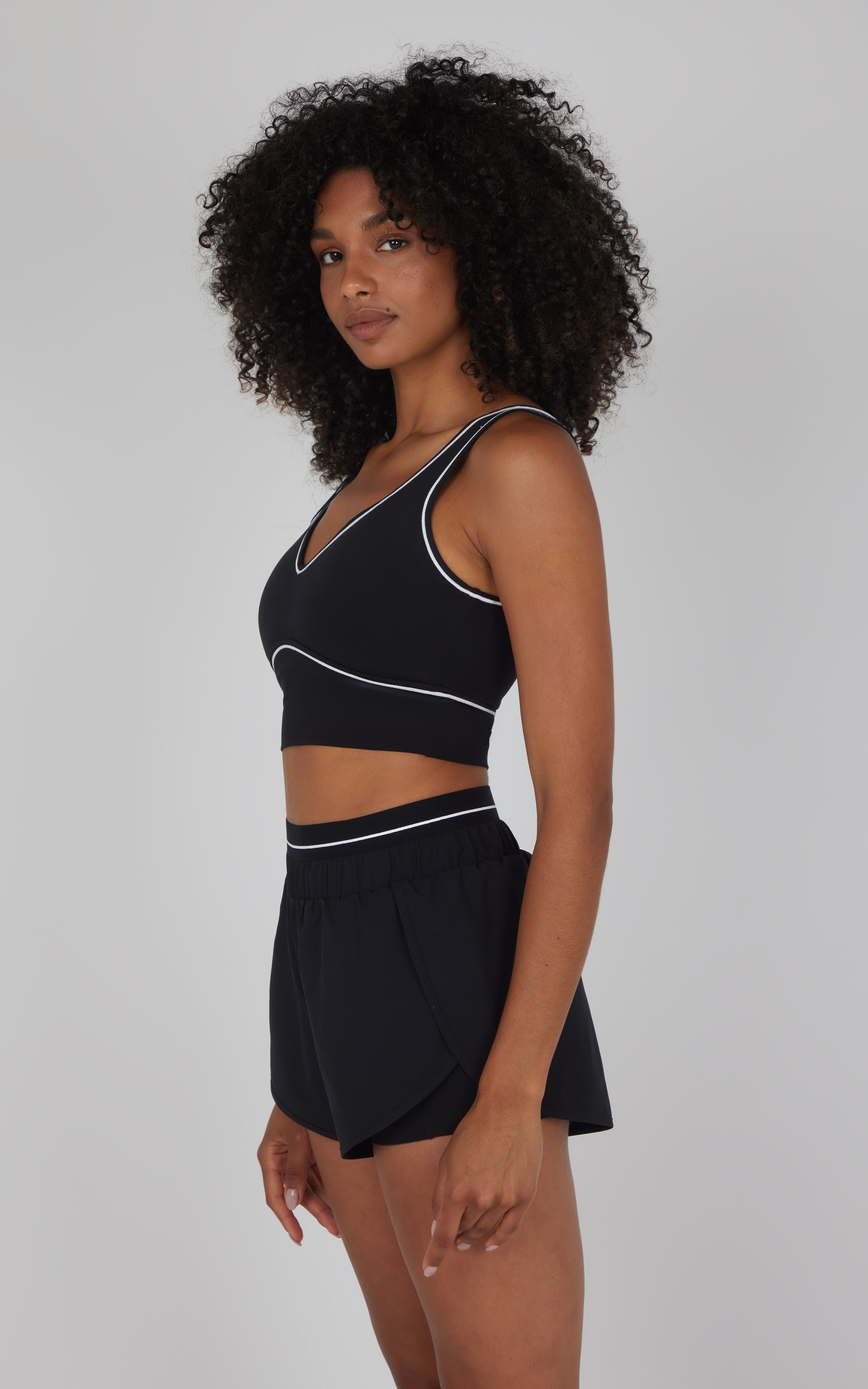 Lux Motion Muse Cropped Bra - 90 Degree by Reflex