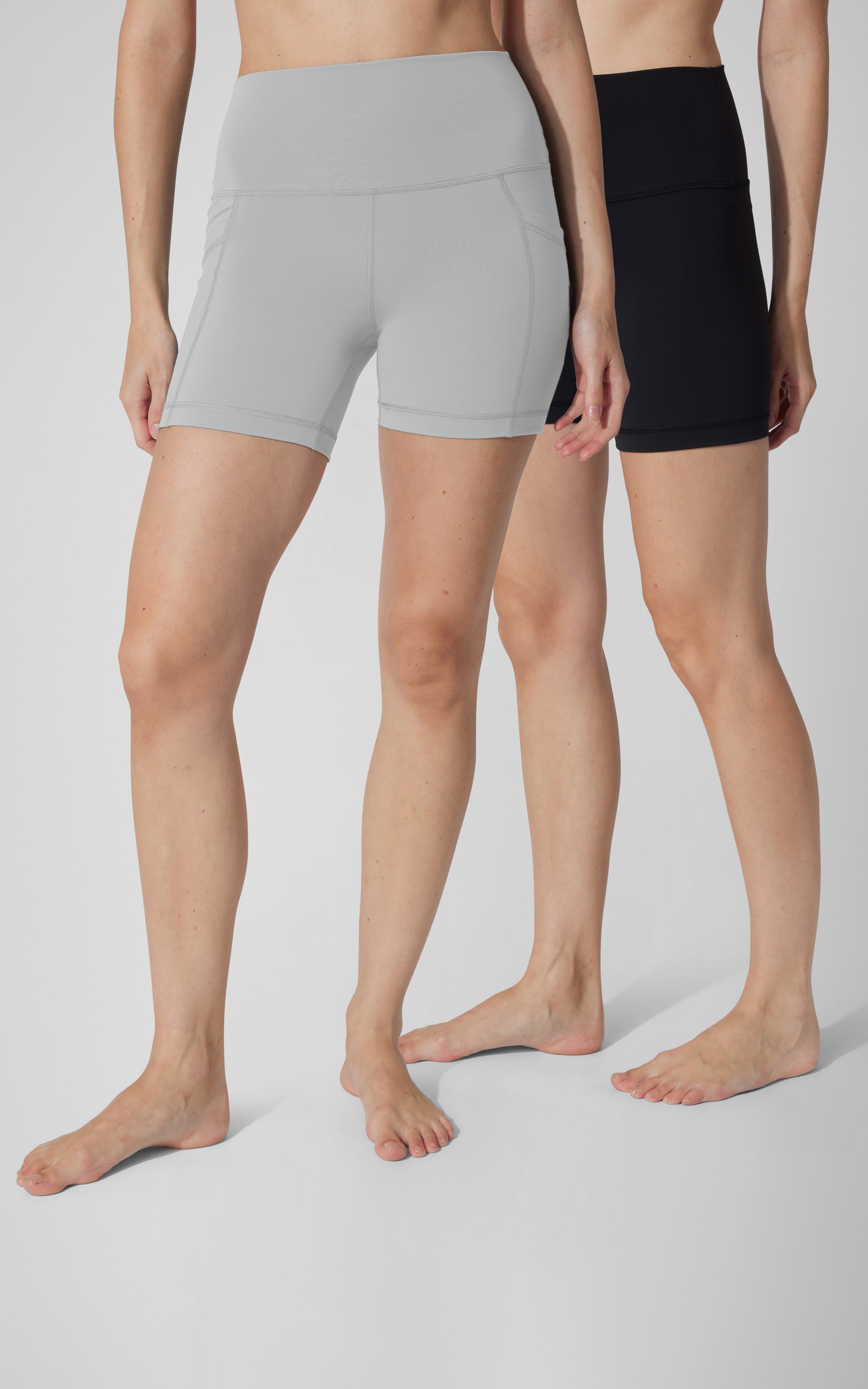 2 PK Lux Classic and Pocketed 5" Shorts - Our Earthy Story - 90 Degree by Reflex