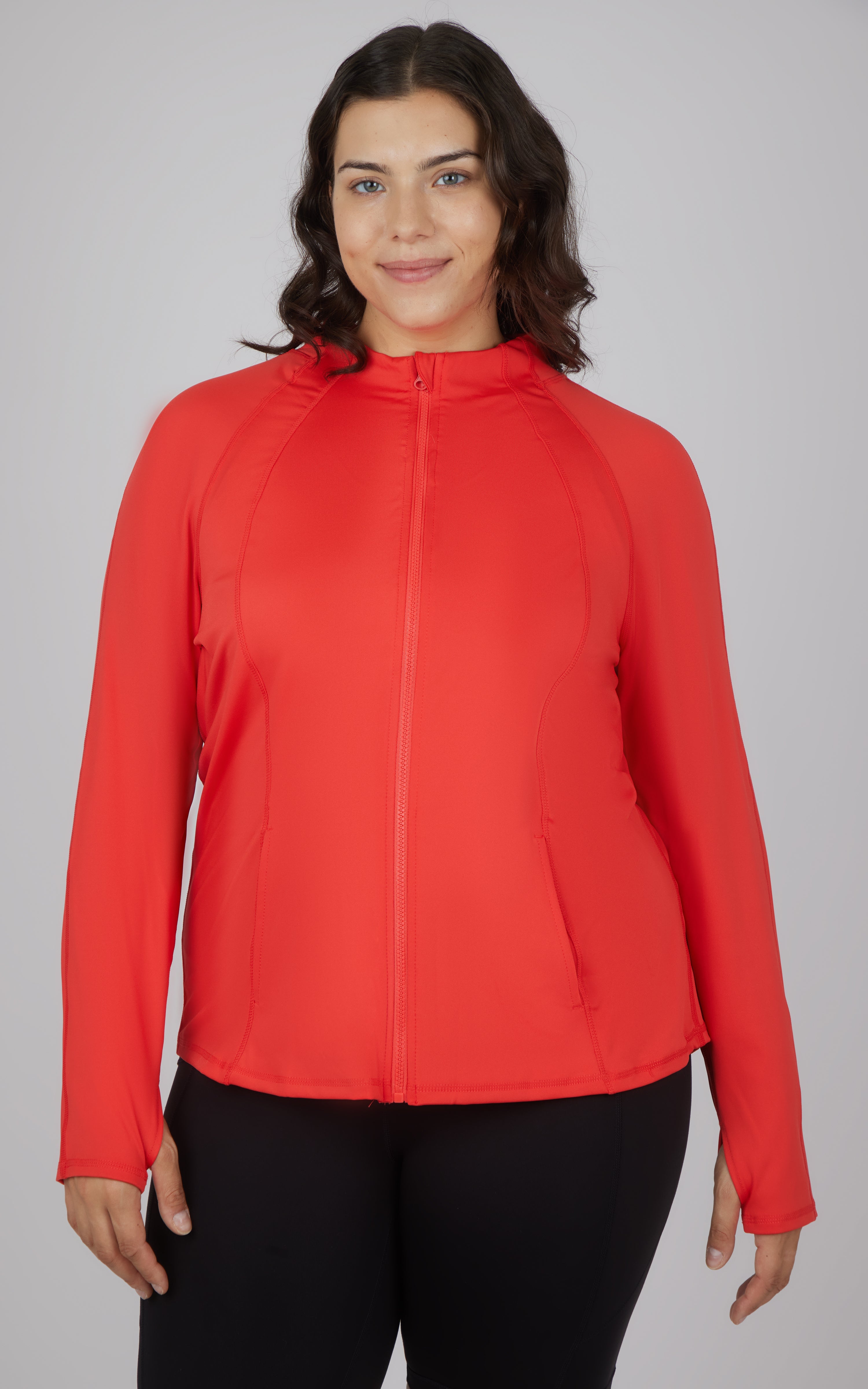 Plus Rebel Flared Jacket - Our Ocean Core Story - 90 Degree by Reflex
