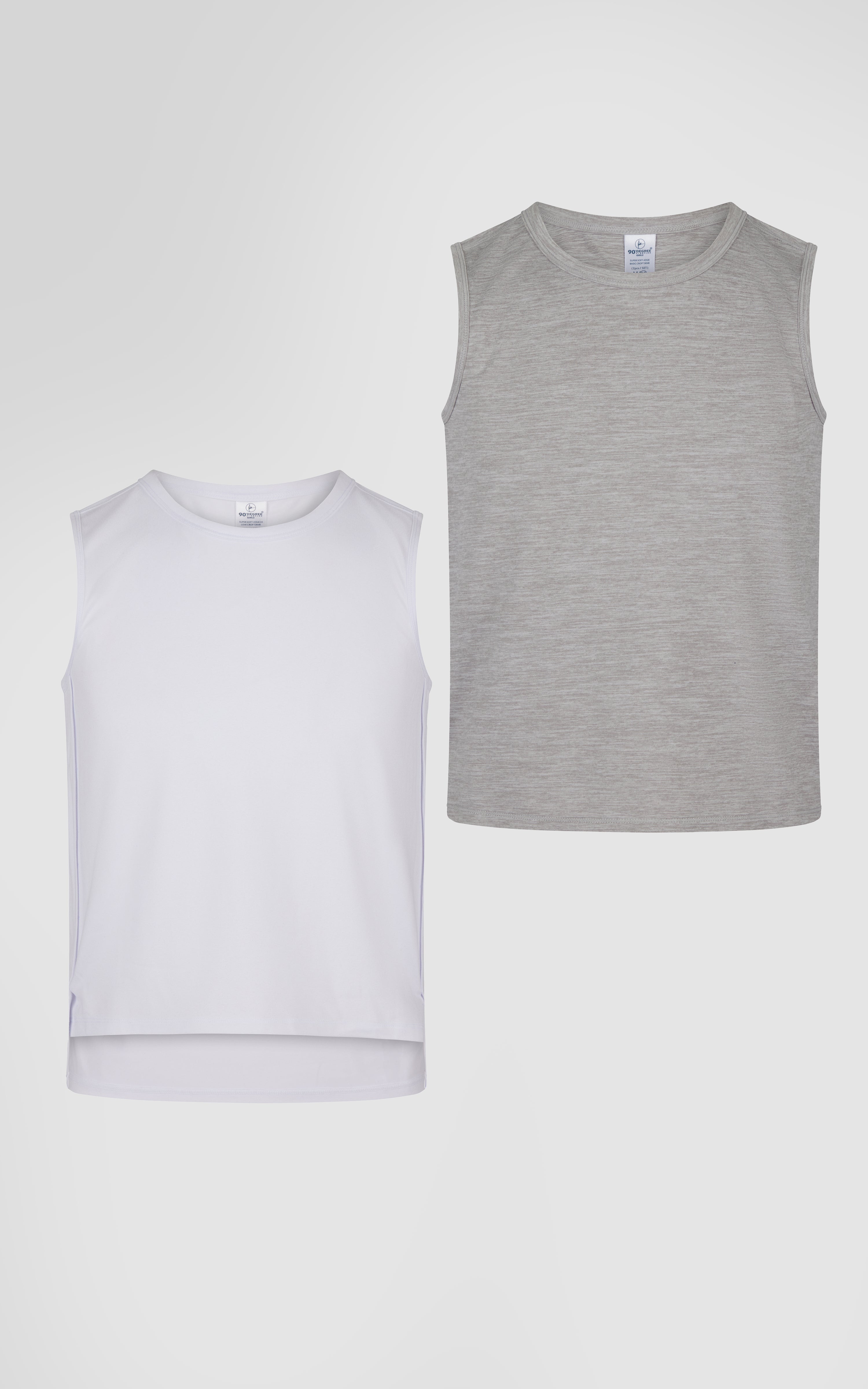 Girls 2PK Cropped Tank - 90 Degree by Reflex