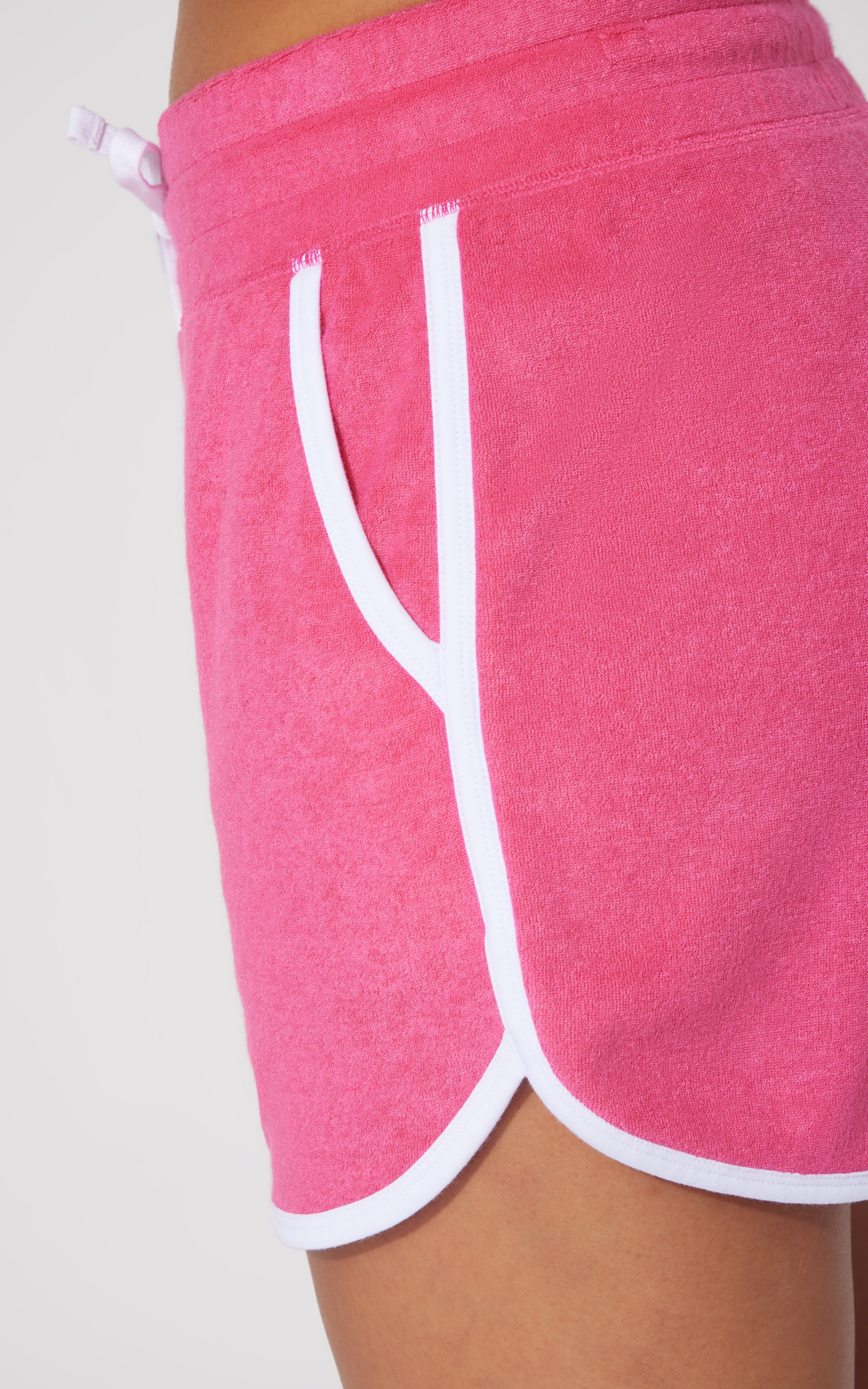 Towel Terry Dolphin Hem Short - 90 Degree by Reflex