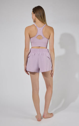 Seamless Rib Verta Bra & Lightstreme Running Short - 90 Degree by Reflex