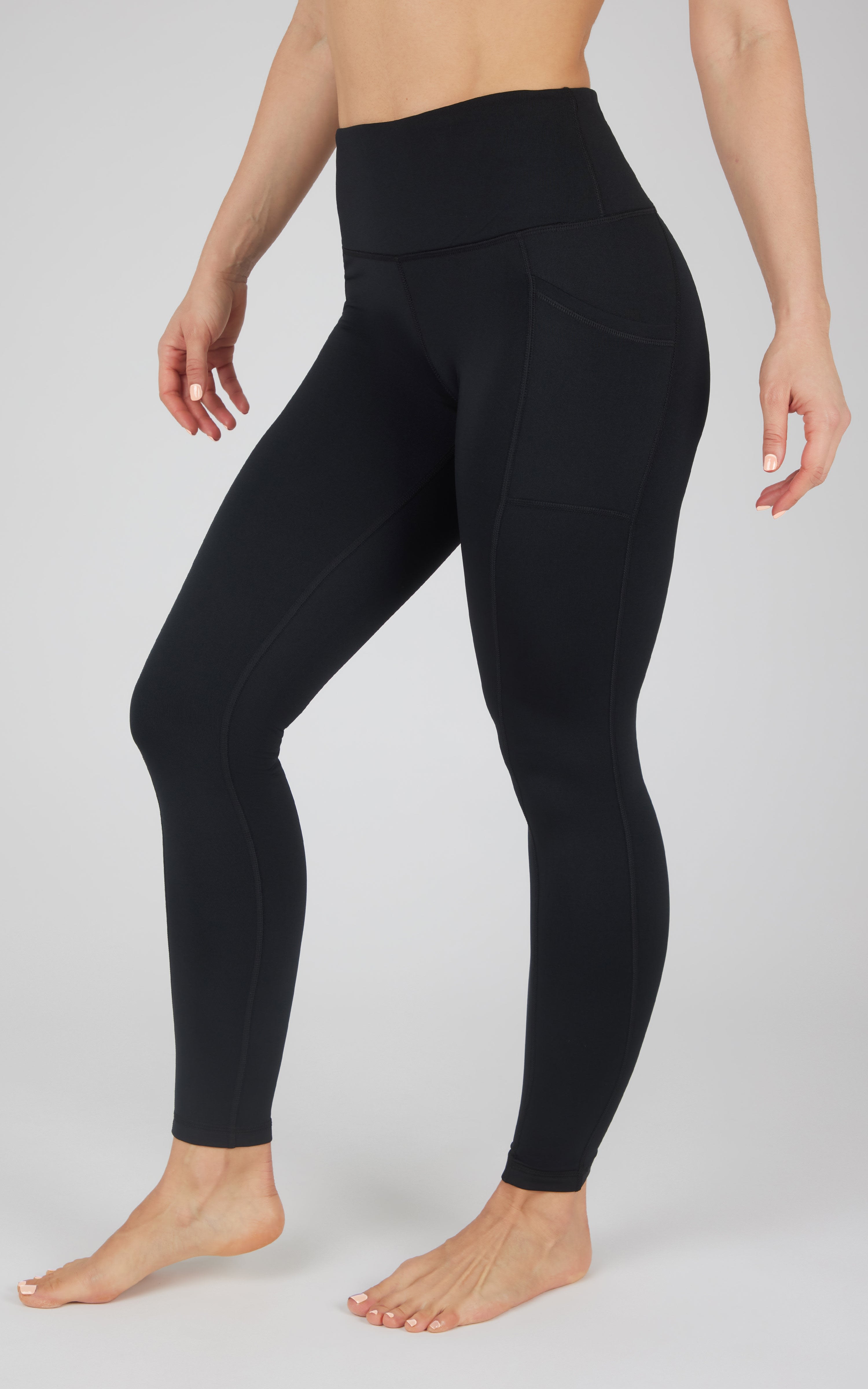 2 PK Fleece Lined Legging - 90 Degree by Reflex