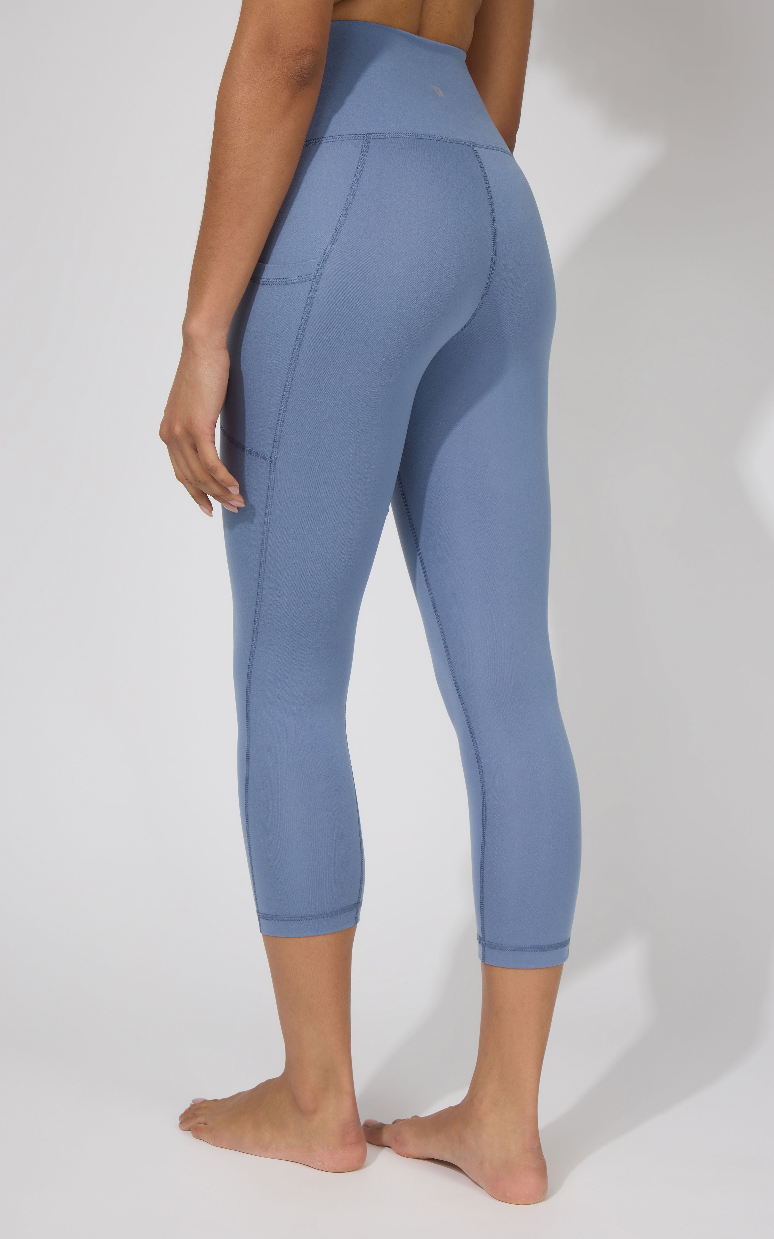 2 PK Interlock Side Pocket and Everyday Capris - 90 Degree by Reflex