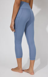 2 PK Interlock Side Pocket and Everyday Capris - 90 Degree by Reflex