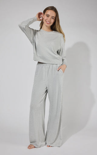 Modal Terry Crew Long Sleeve - 90 Degree by Reflex