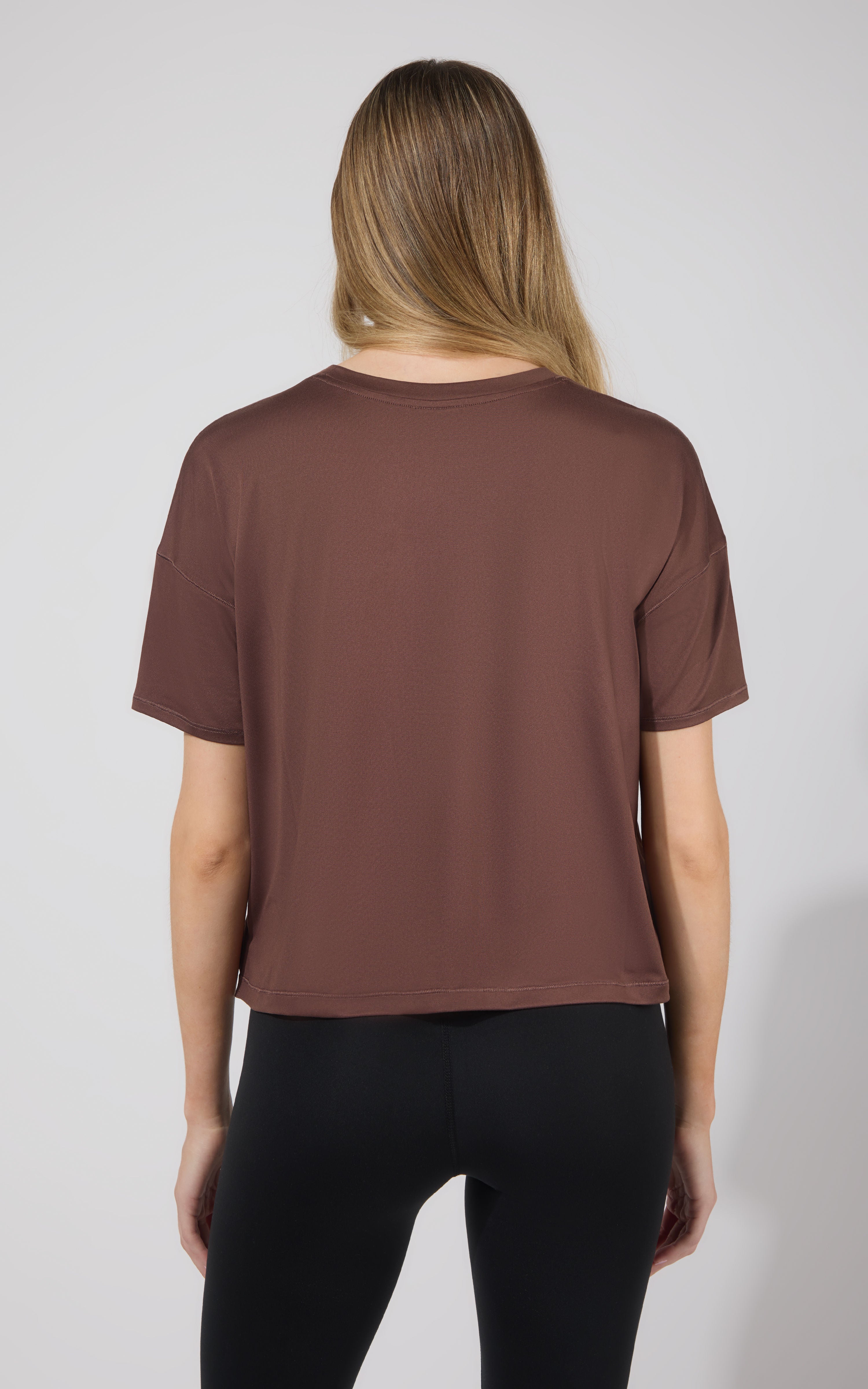 2 Pack Super Soft Deluxe Boxy Cropped Tee - 90 Degree by Reflex