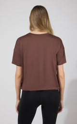 2 Pack Super Soft Deluxe Boxy Cropped Tee - 90 Degree by Reflex
