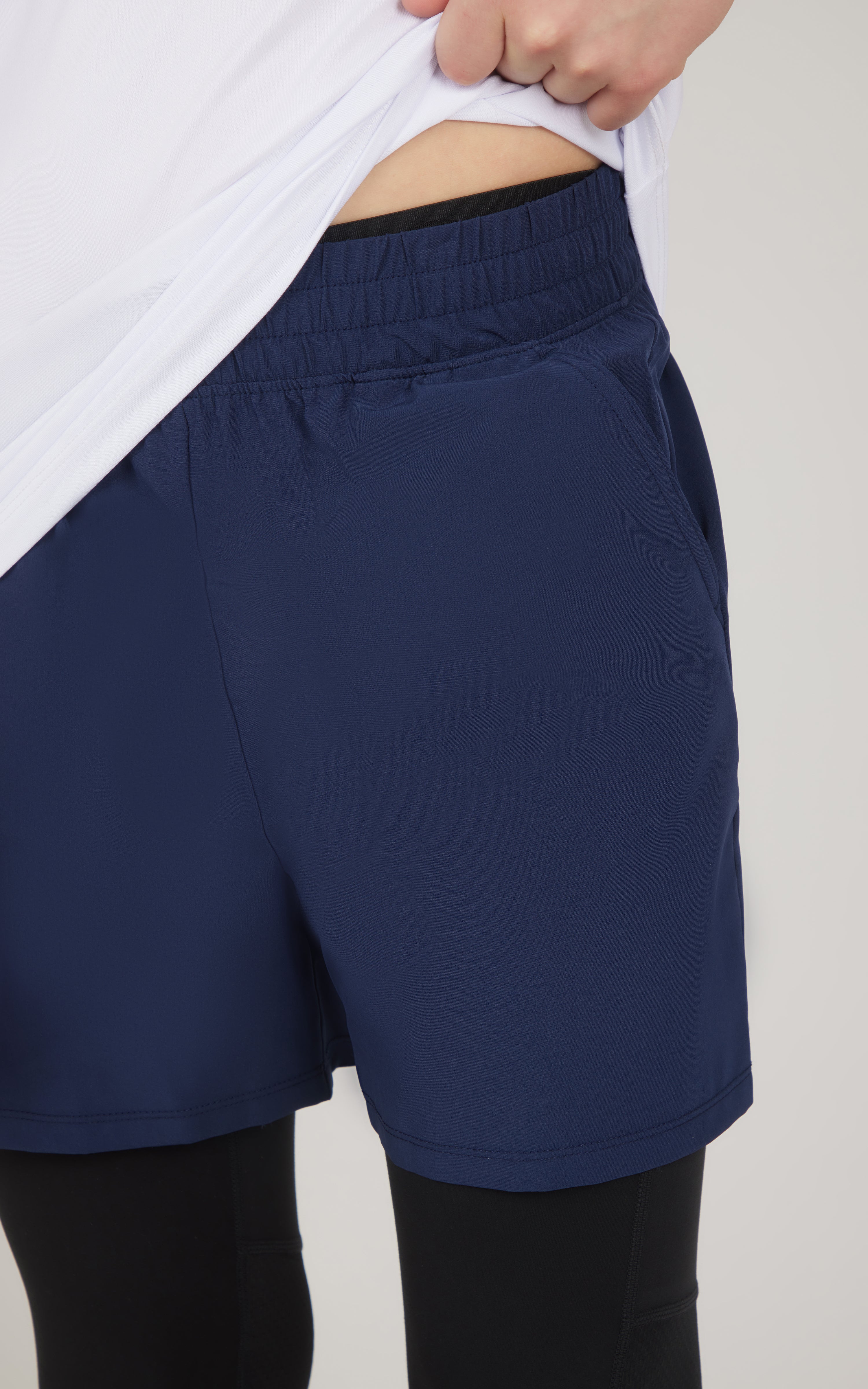 Boys 2 PK Running Short and Legging - 90 Degree by Reflex