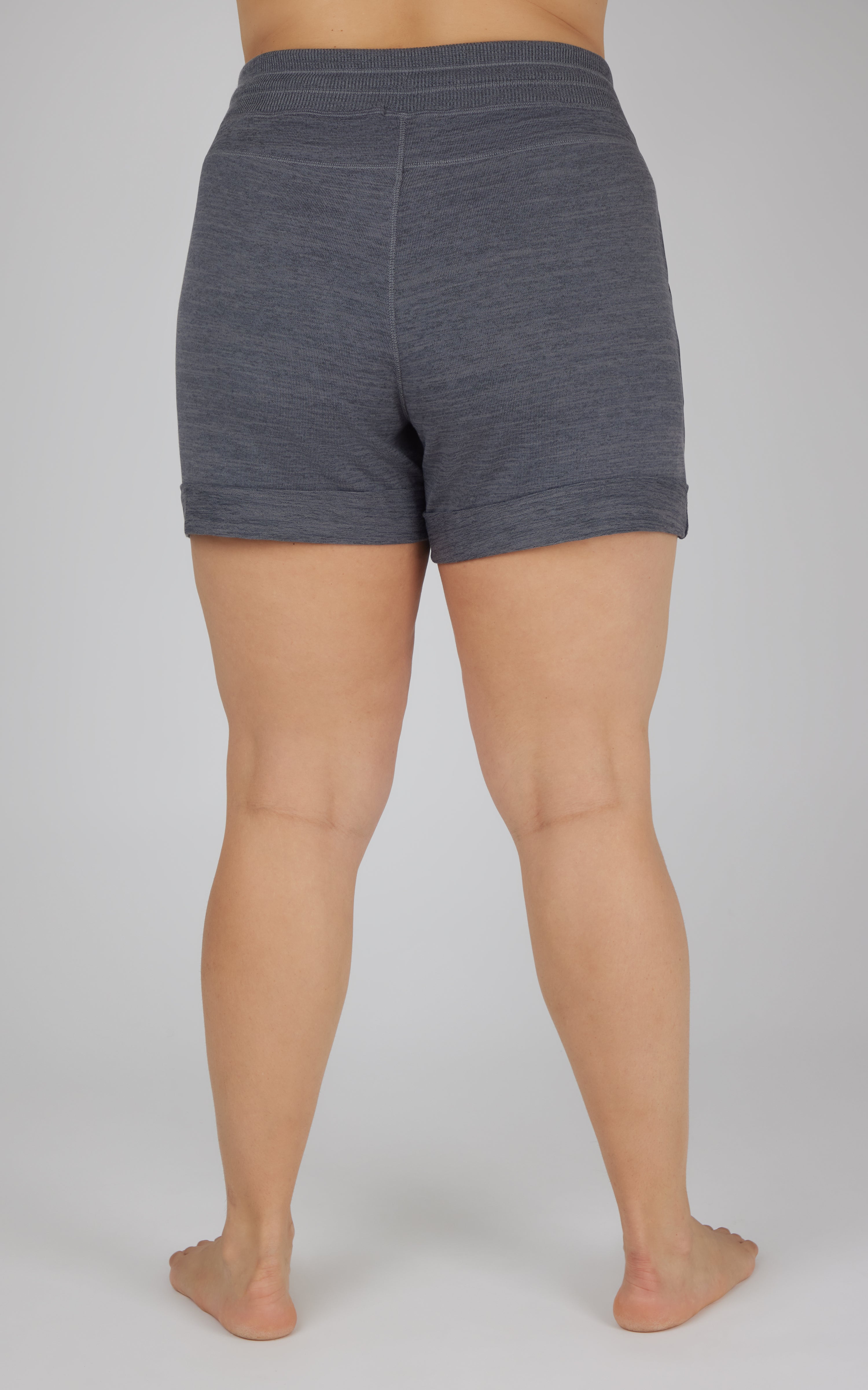 Plus Size Soft and Comfy Activewear Lounge Shorts