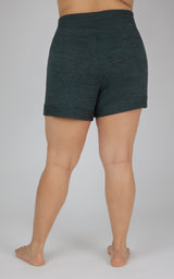Plus Size Soft and Comfy Activewear Lounge Shorts - 90 Degree by Reflex