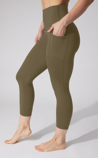 2 PK Interlock Side Pocket and Everyday Capris - 90 Degree by Reflex