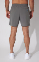 Men's Perforated Detail Woven Traction 7" Short - 90 Degree by Reflex