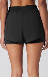 Lightstreme 2-in-1 Running Shorts with Drawstring - 90 Degree by Reflex