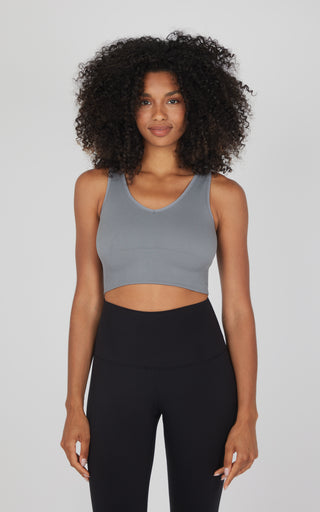 2 PK Ribbed V-Neck Tank Top - Beat the Streets