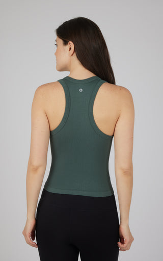 3 PK Ribbed Racerback Tank