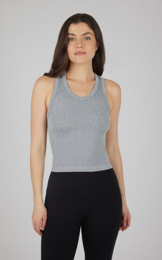 3 PK Ribbed Racerback Tank