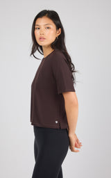2 Pack Super Soft Deluxe Boxy Cropped Tee - 90 Degree by Reflex