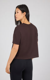 2 Pack Super Soft Deluxe Boxy Cropped Tee - 90 Degree by Reflex