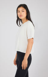 2 Pack Super Soft Deluxe Boxy Cropped Tee - 90 Degree by Reflex
