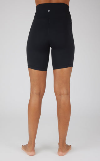 2 PK Lux Super Hi Rise 7" Classic Biker Short - 90 Degree by Reflex