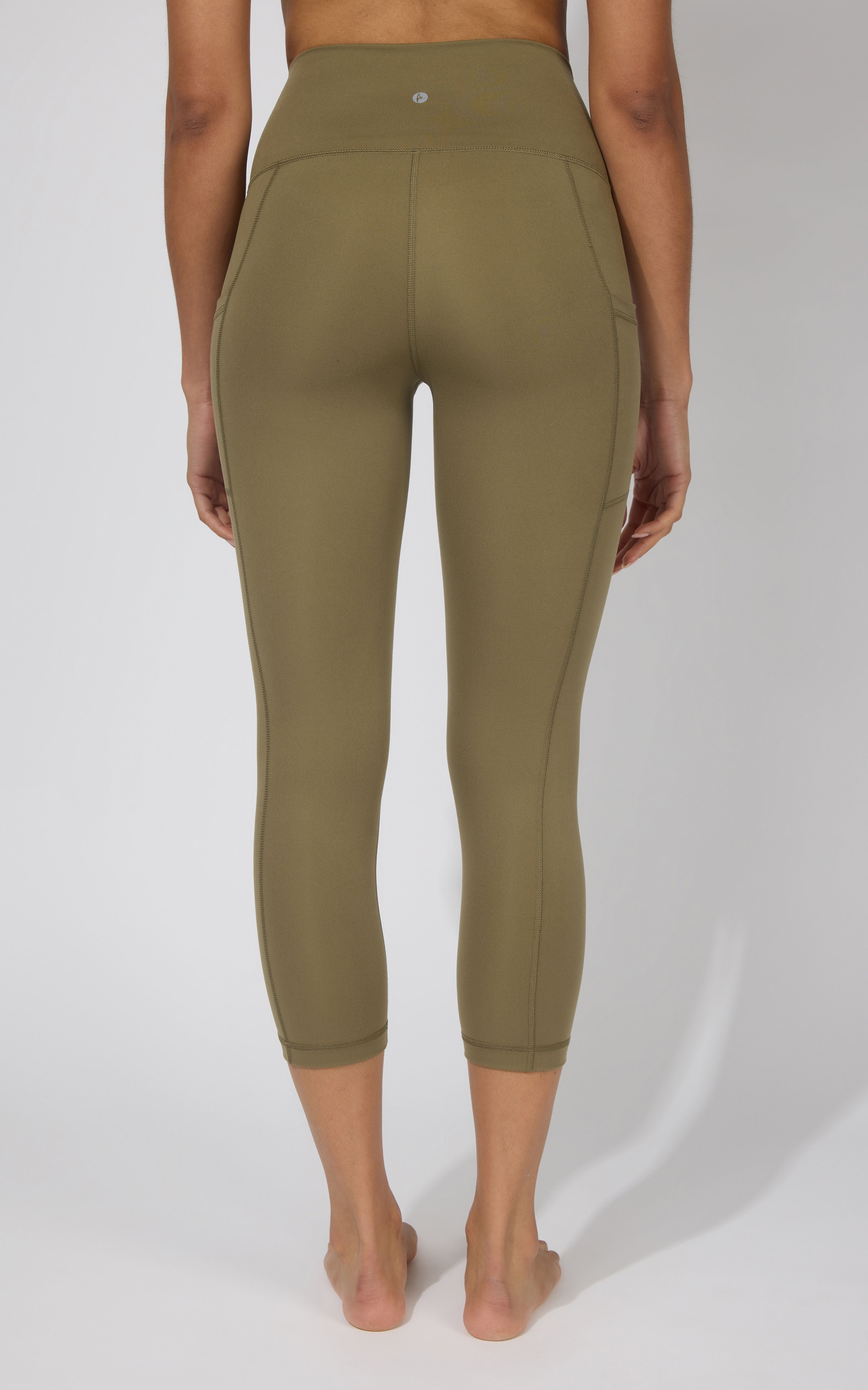 2 PK Interlock Side Pocket and Everyday Capris - 90 Degree by Reflex