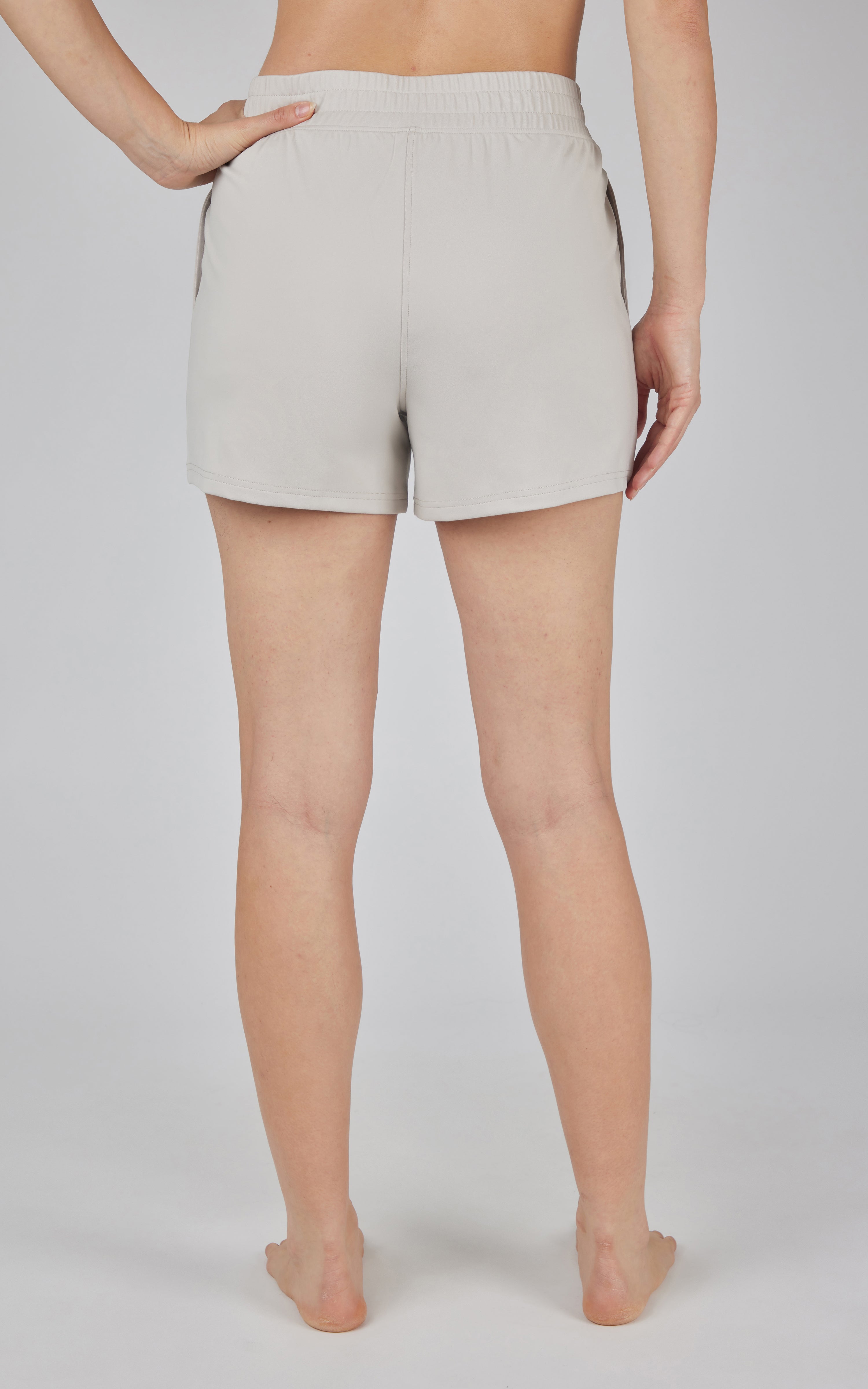 Lux Crossover Waistband 4" Side Pocket Short - 90 Degree by Reflex