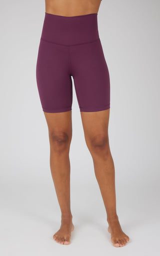 2 PK Lux Super Hi Rise 7" Classic Biker Short - 90 Degree by Reflex