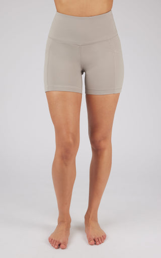 Lux Tribeca 5" High Waist Side Pocket Bike Short - 90 Degree by Reflex