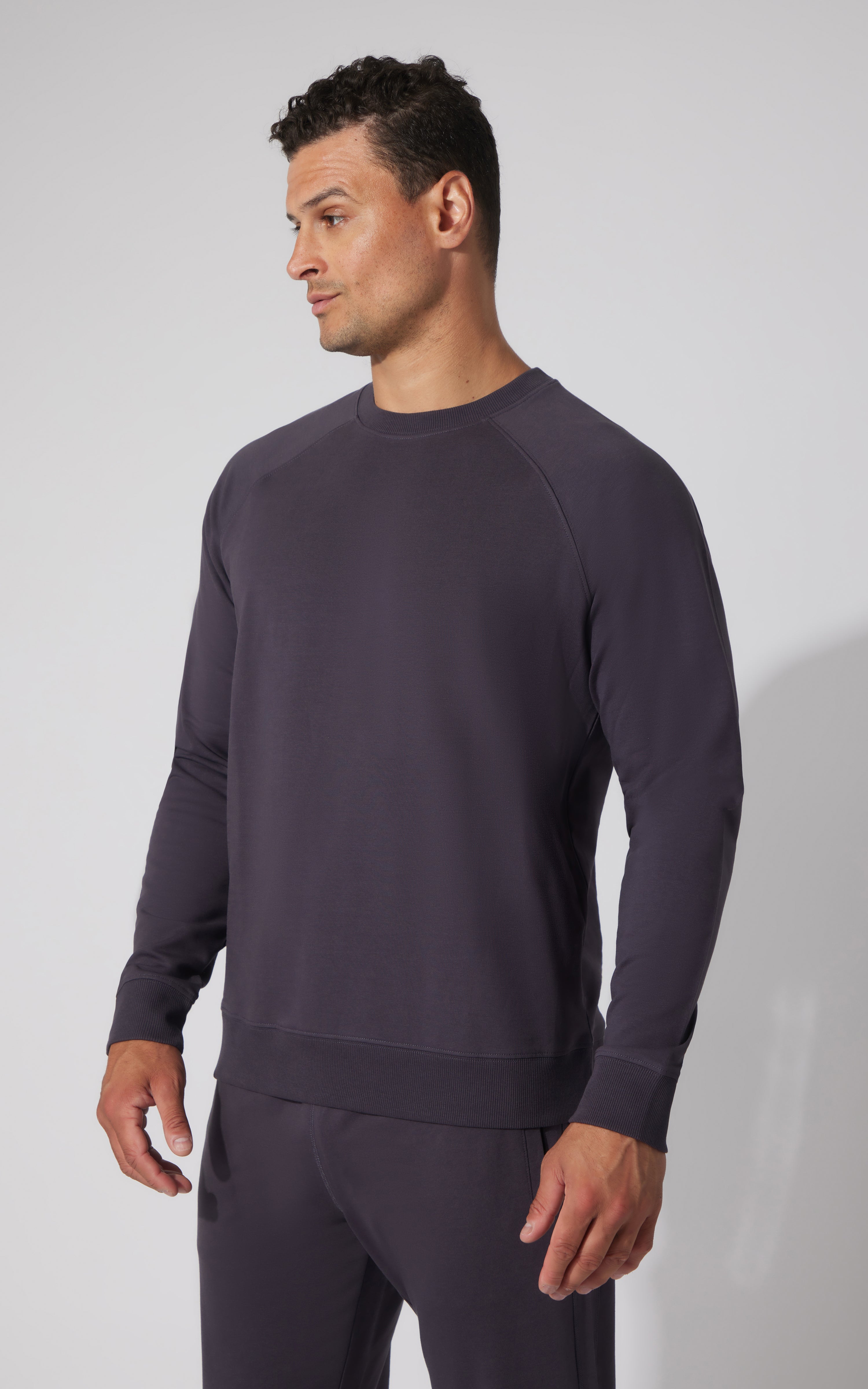 Mens Mini Zurry Crew Neck Sweatshirt - 90 Degree by Reflex
