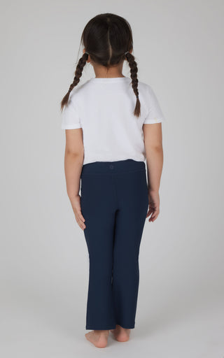 Toddler Girls 2 PK Ribbed Flared Pant - 90 Degree by Reflex