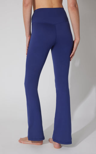 Lux Madison Crossover Elastic Free Waist 31 1/2 inch Flare Leg Pant - 90 Degree by Reflex