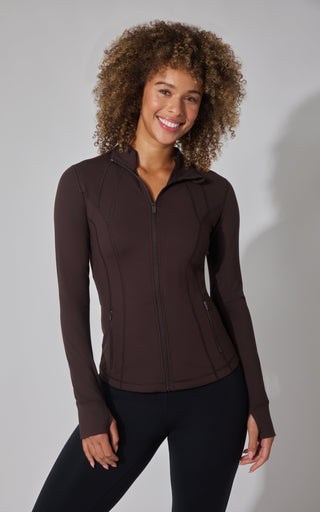 Nude Tech Jetsetter Full Zip Performance Jacket - 90 Degree by Reflex