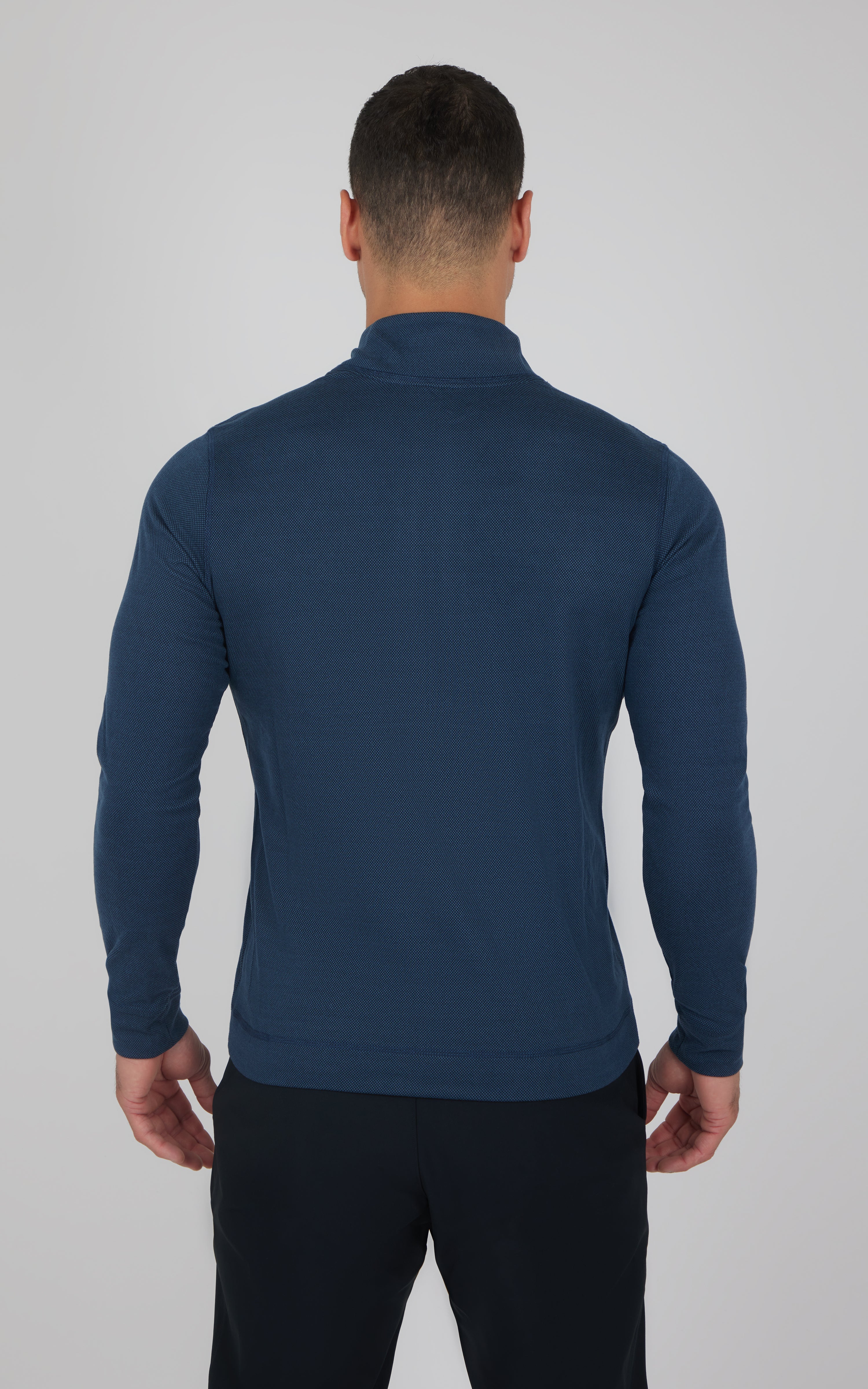 Mens Softlite Everyday Half Zip Top - Our Ocean Core Story - 90 Degree by Reflex