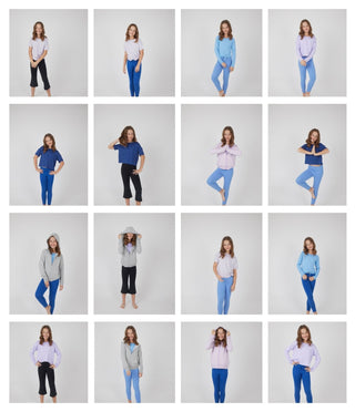 9 for $99 Girls Spring Wardrobe Bundle - 90 Degree by Reflex