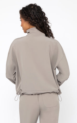Citylite Full Zip Jacket with Front Pockets and Side Bungee Cords