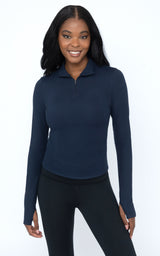 Lux Crosstrain Everyday Half Zip Jacket - 90 Degree by Reflex