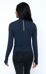Lux Crosstrain Everyday Half Zip Jacket - 90 Degree by Reflex