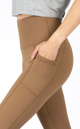 Wonderlink Elastic Free High Waist Side Pocket 7/8 Ankle Legging
