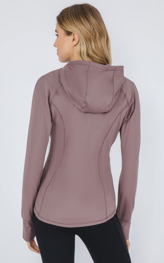 Slim Full Zip Hooded Jacket